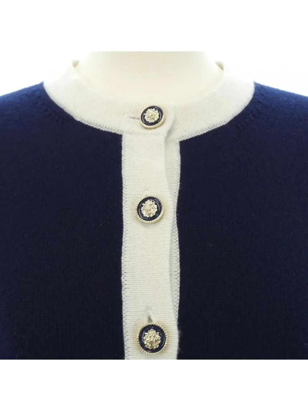Chanel Cardigan Navy